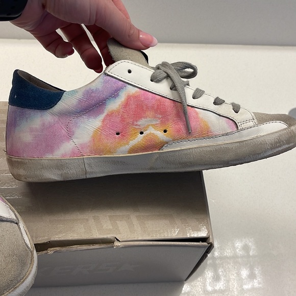 Rare Tie-Dye Golden Goose Sneakers - Picture 5 of 10